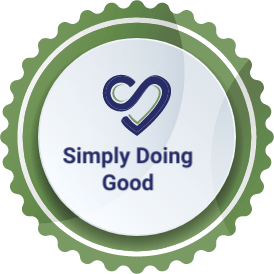 Simply Doing Good seal