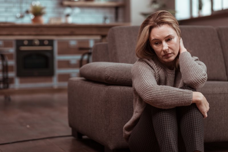 woman experiencing depression